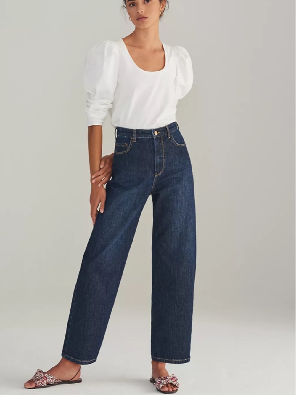 Pilcro The Clolumn Straight Jean